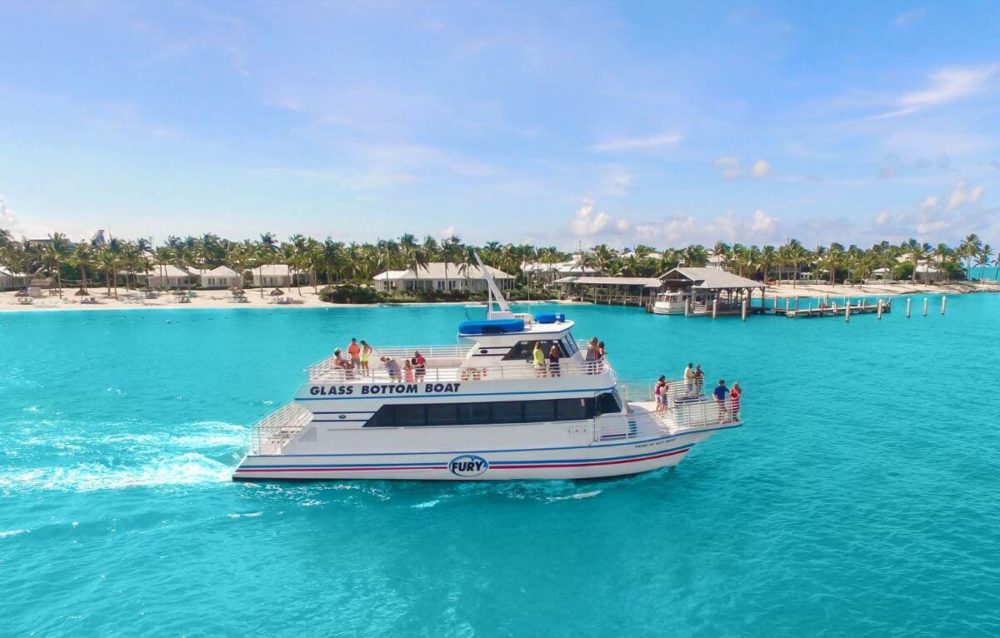 Tour en barco con fondo de cristal por Key West desde Miami en autobús
